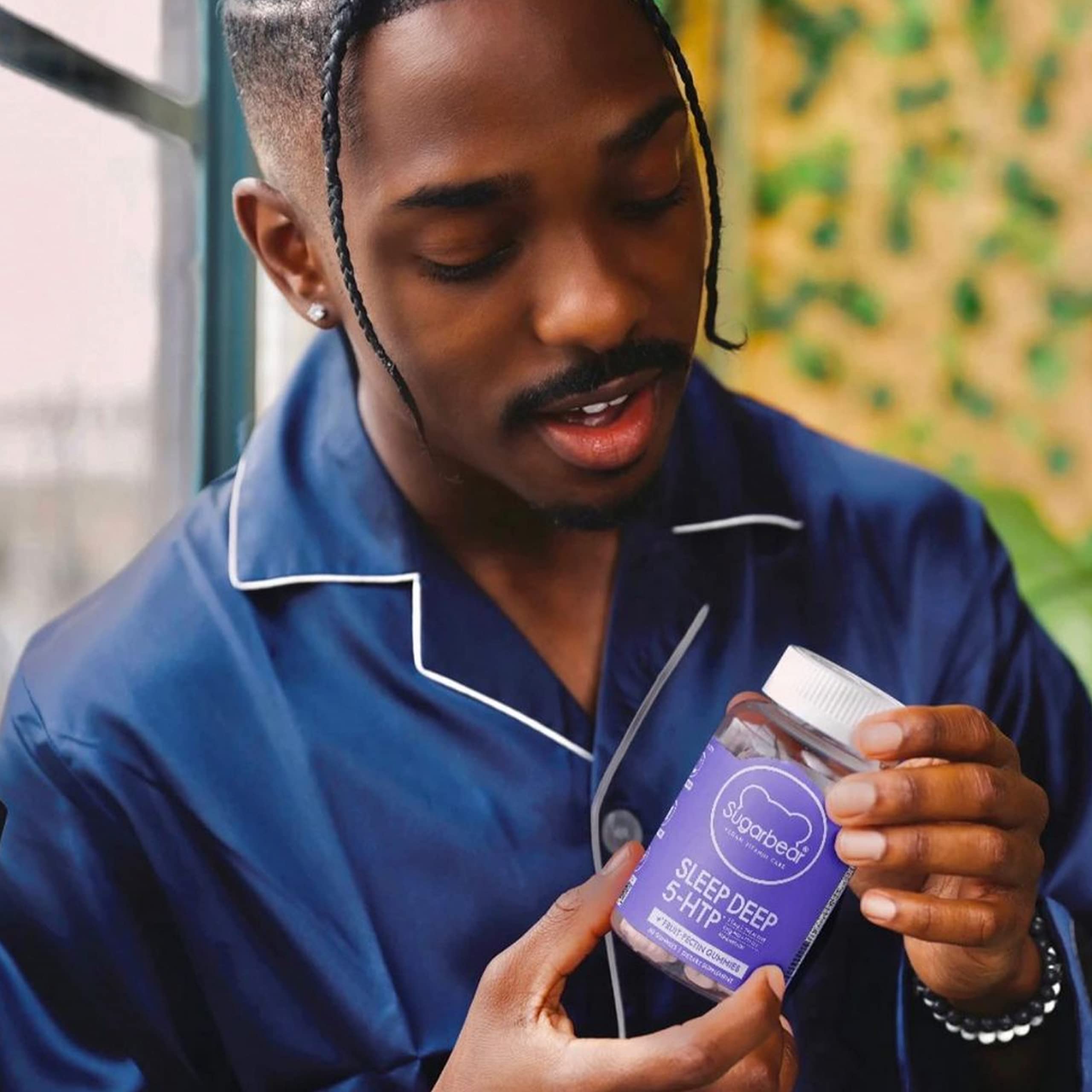 Sugarbear Sleep Aid Gummies for Adults with Melatonin 6mg, Magnesium SugarBearHair