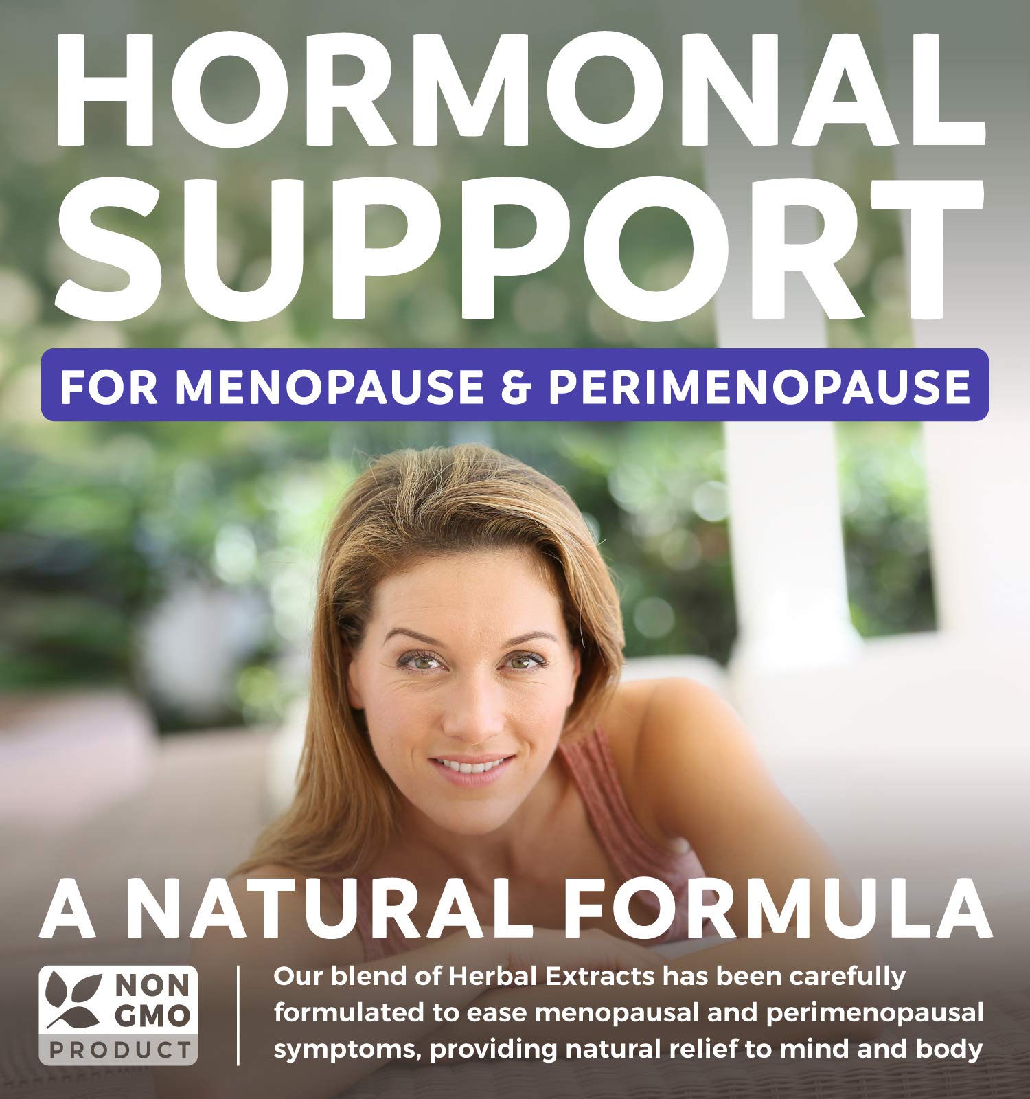Complete Menopause Relief (Non-GMO) Multi-Symptom Relief From Hot Flashes, Night Sweats, Mood Swings Healths Harmony