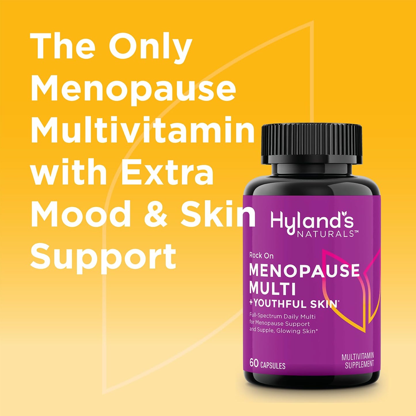Hyland's Naturals Rock On Menopause + Youthful Skin Care Multivitamin for Women
