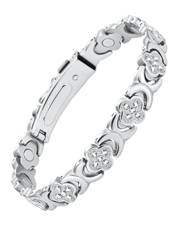 Feraco Ultra Strength Magnetic Bracelets for Women with Neodymium Therapy Magnets 