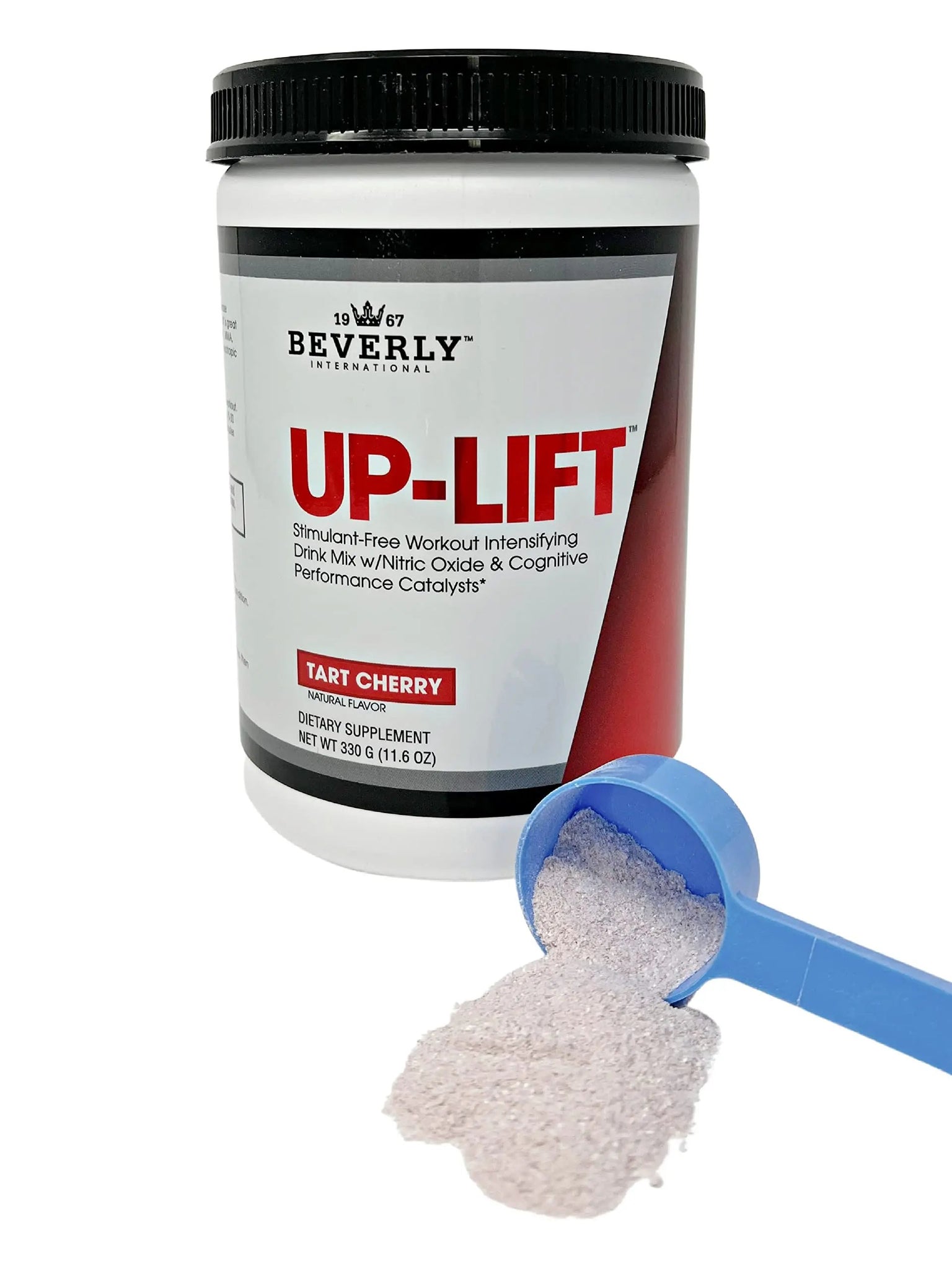 Beverly International Up-Lift Stimulant Free 330 grams. Workout Energy Drink Mix w/Nitric