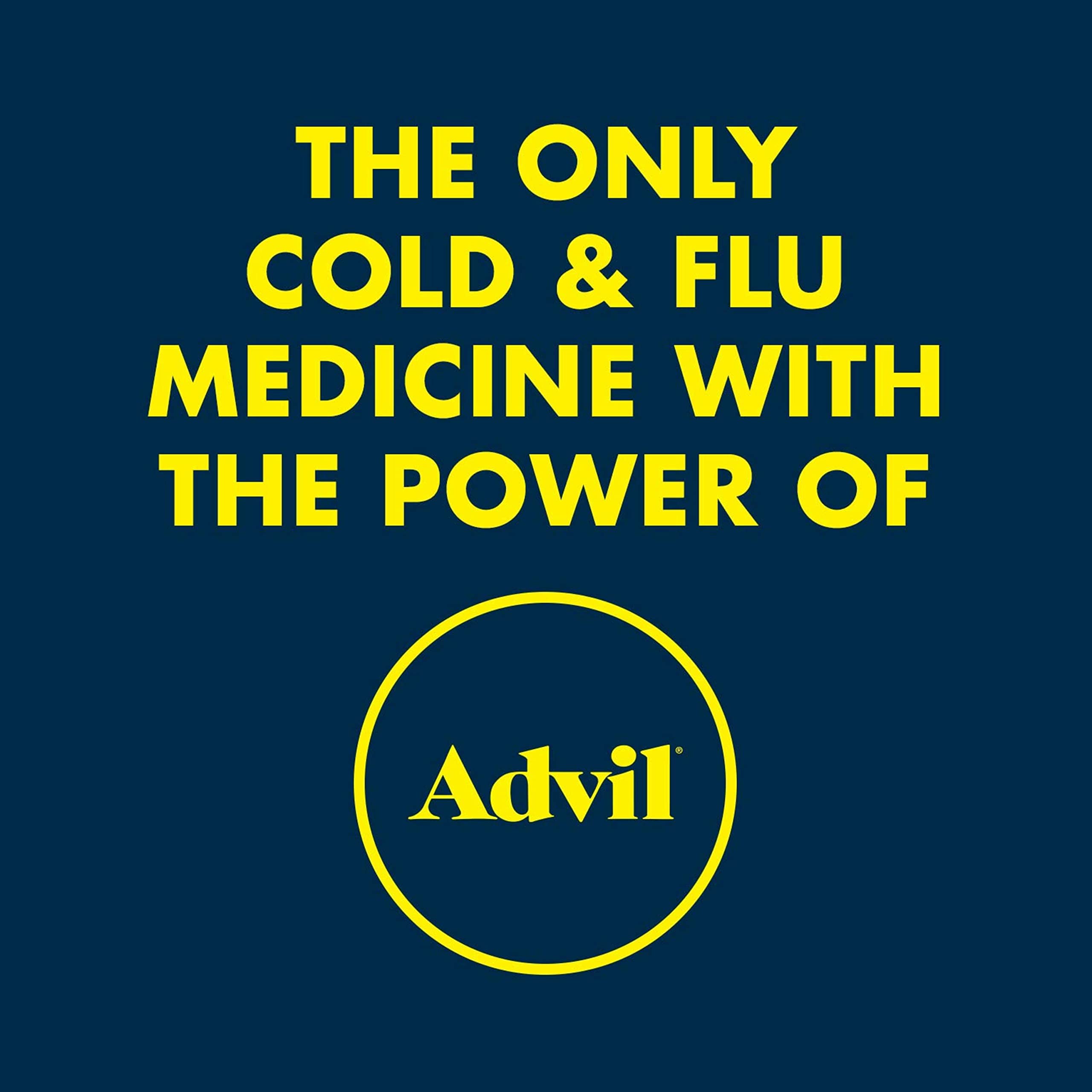 Advil Multi Symptom Cold and Flu Medicine, Cold Medicine for Adults with Ibuprofen, Phenylephrine HCL Advil
