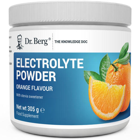 Dr. Berg Electrolyte Powder - Electrolyte Drink Supplements with 1000mg Potassium 
