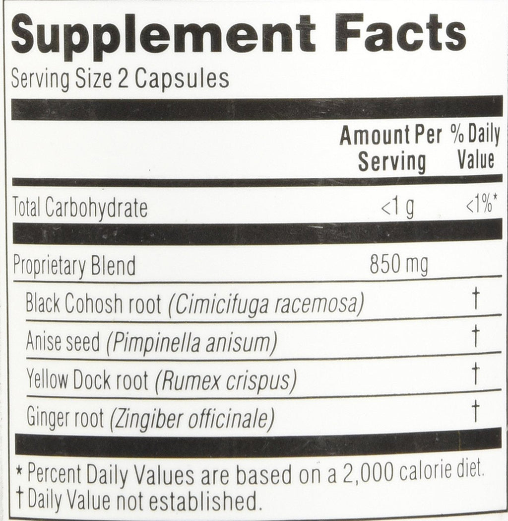 Kroeger Herb Female Balance Capsules, 100 Count