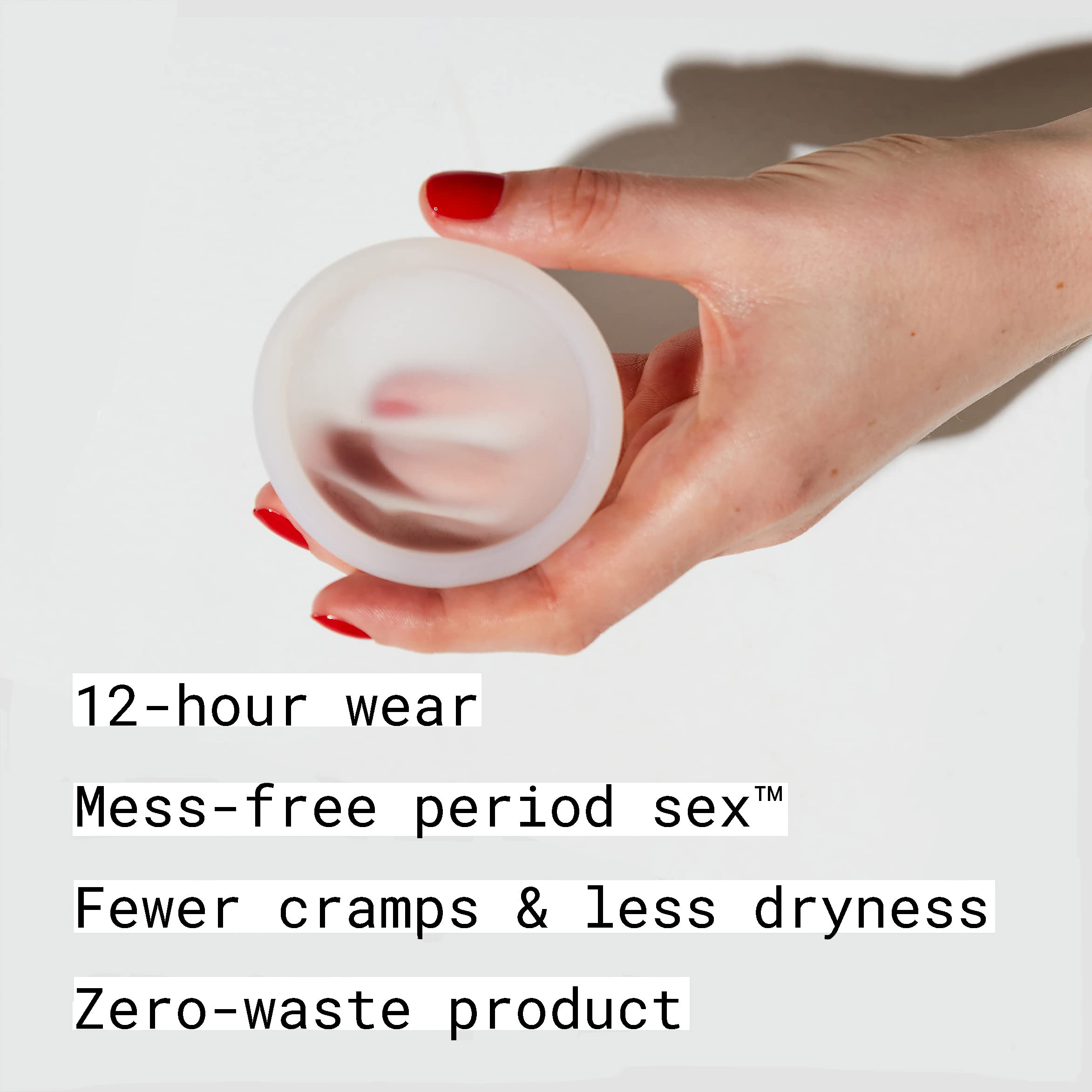 Flex Reusable Disc | Reusable Menstrual Disc | Tampon, Pad, and Cup Alternative | Capacity of 6 Super FLEX