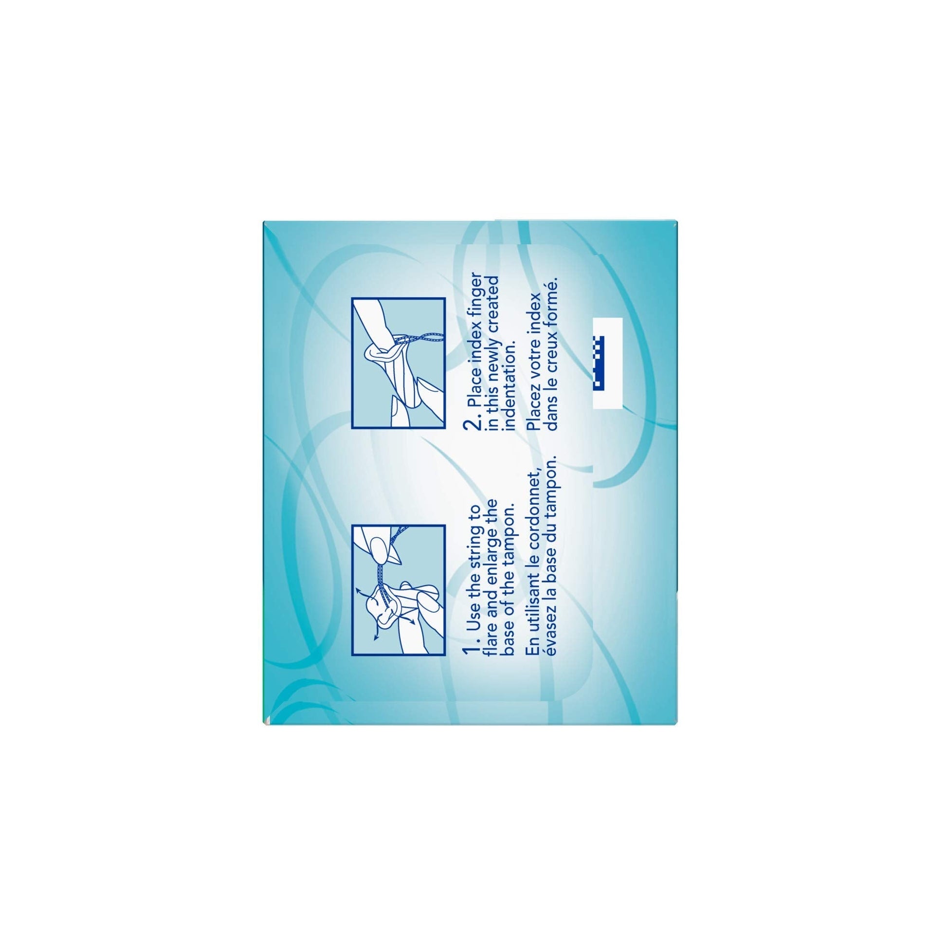 o.b. Tampons | Non-Applicator Tampon, Unscented | Super Tampon, 40ct o.b.