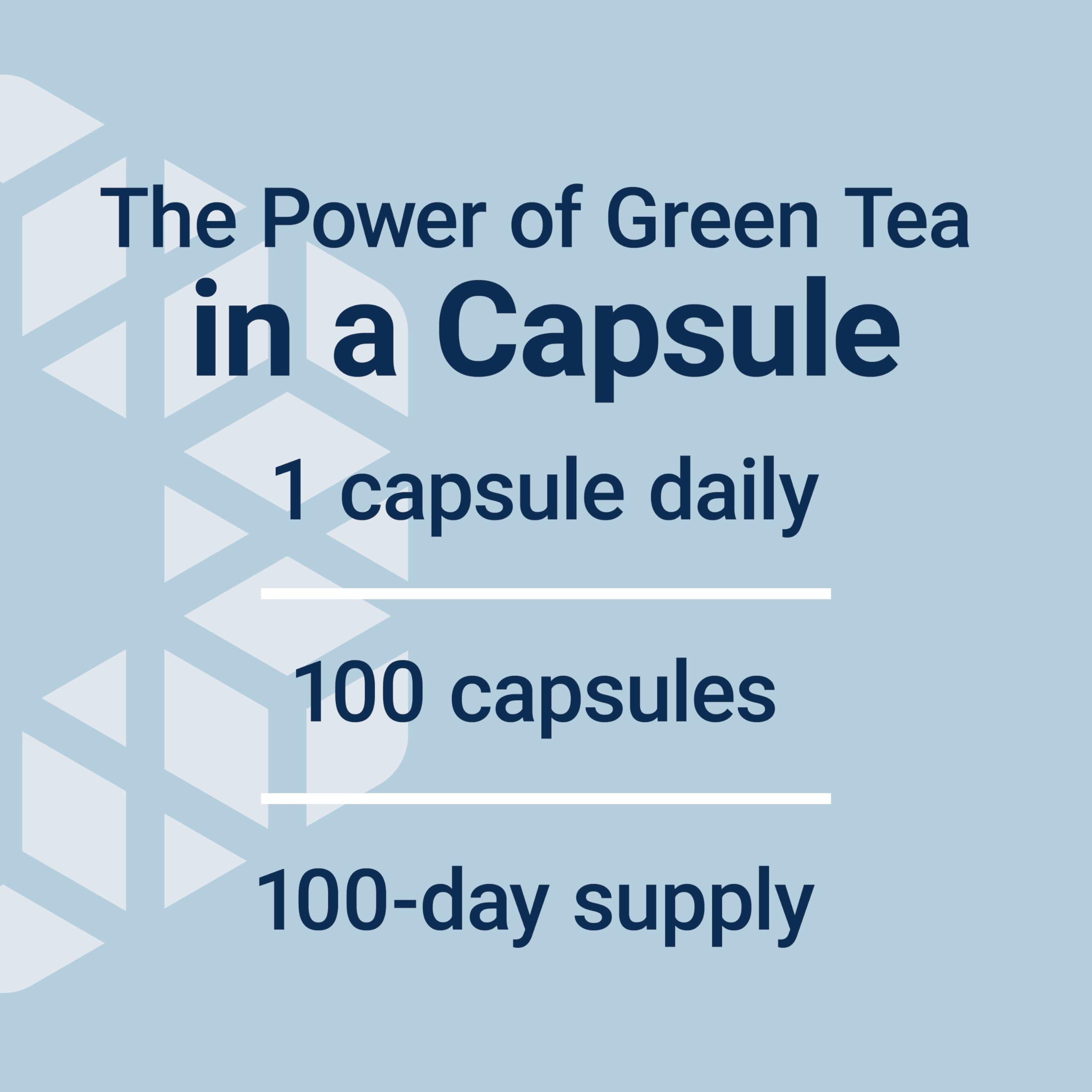 Life Extension Decaffeinated Mega Green Tea Extract – Polyphenol-Rich, Cell Health