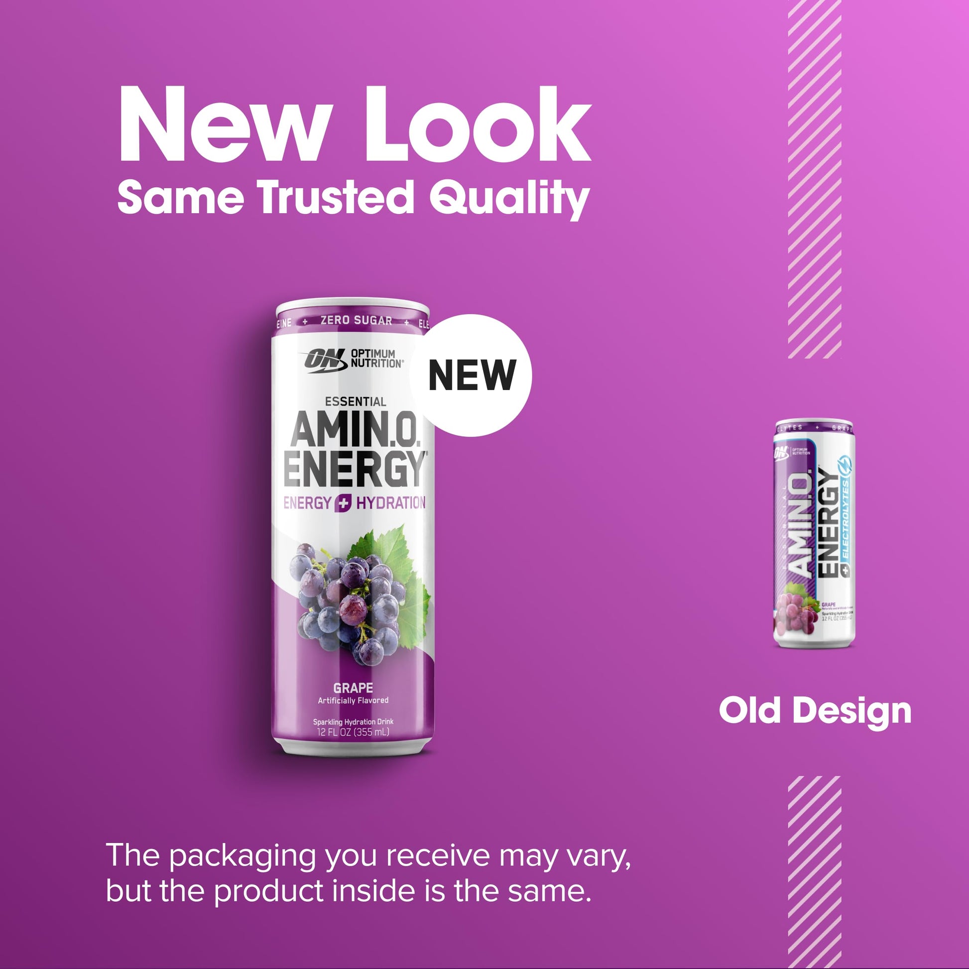 Optimum Nutrition Amino Energy Sparkling Hydration Drink, Electrolytes, Caffeine Optimum Nutrition