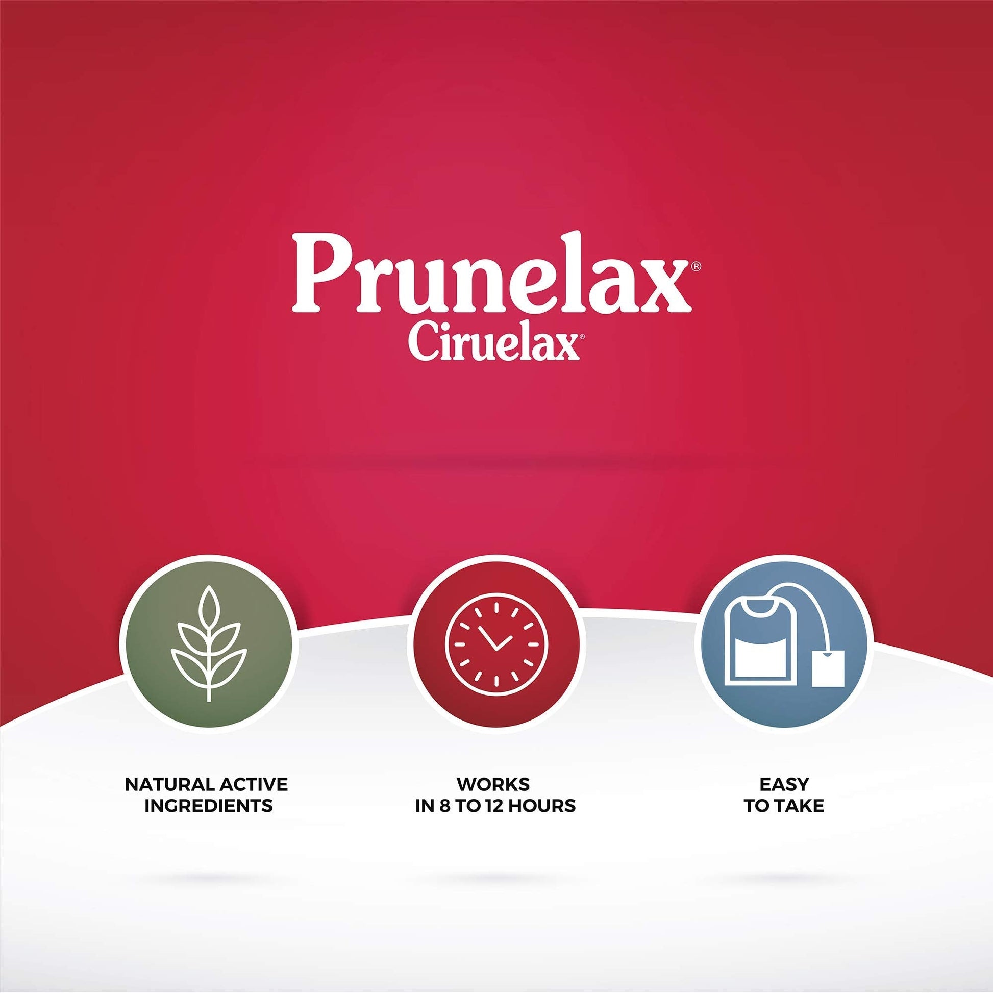 Prunelax Ciruelax Natural Laxative Regular for Occasional Constipation,Tea Bags, Prunes Prunelax