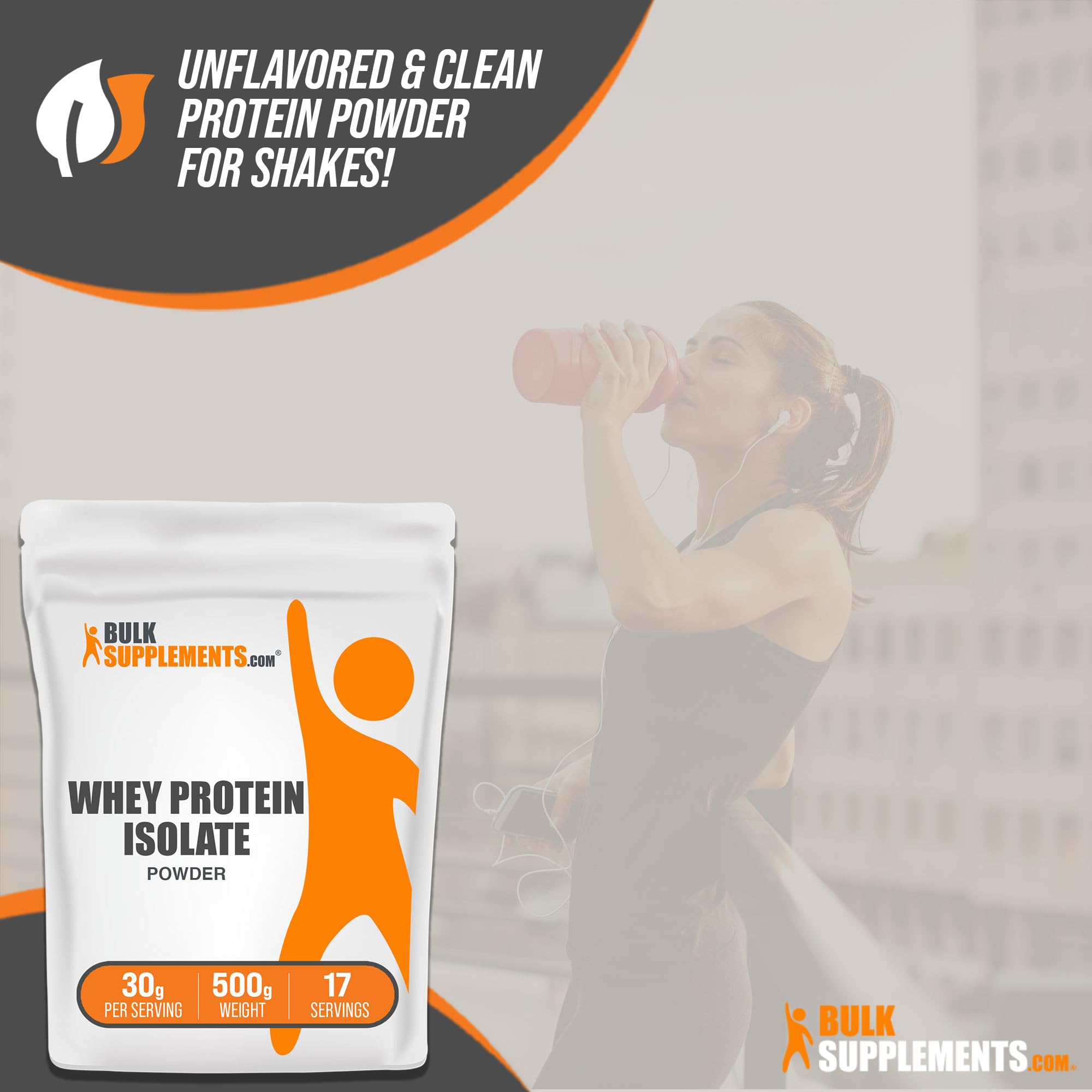 BULKSUPPLEMENTS.COM Whey Protein Isolate Powder - Unflavored Protein Powder BULKSUPPLEMENTS.COM
