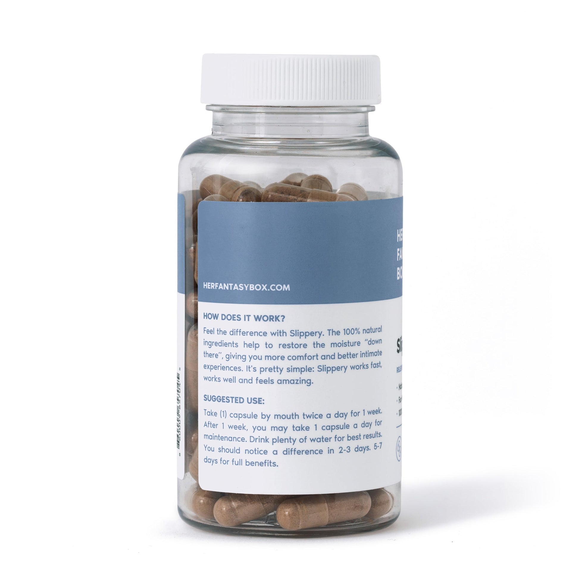 Her Fantasy Box Slippery Box Feminine Care for Vaginal Health | Feminine Care for Women, 60 Fast Her Fantasy Box