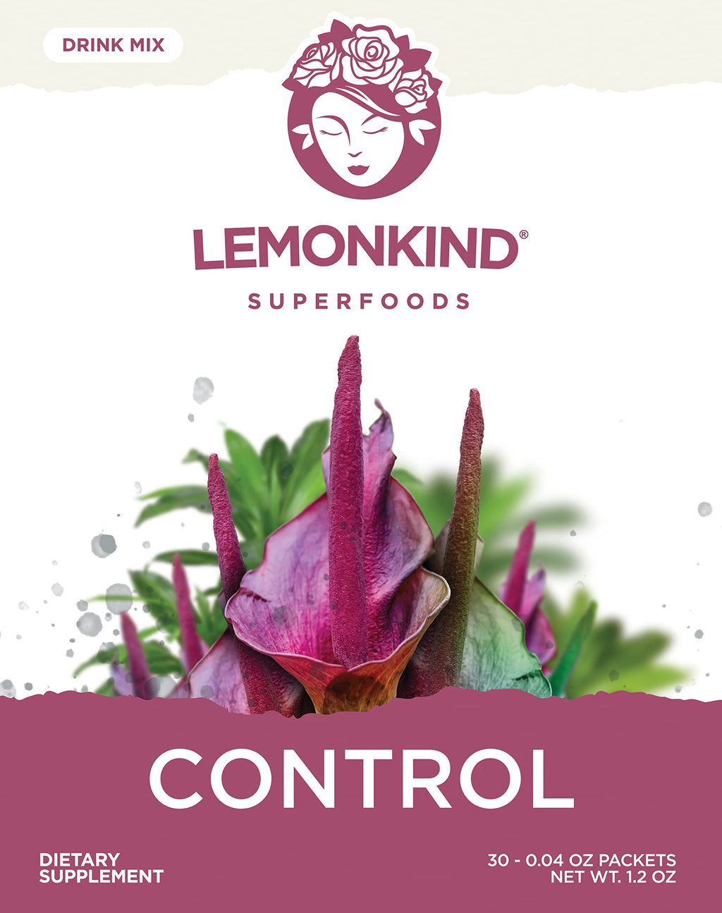 LEMONKIND Organic Zero Calorie Control - Healthy Supplement for Controling Snacking