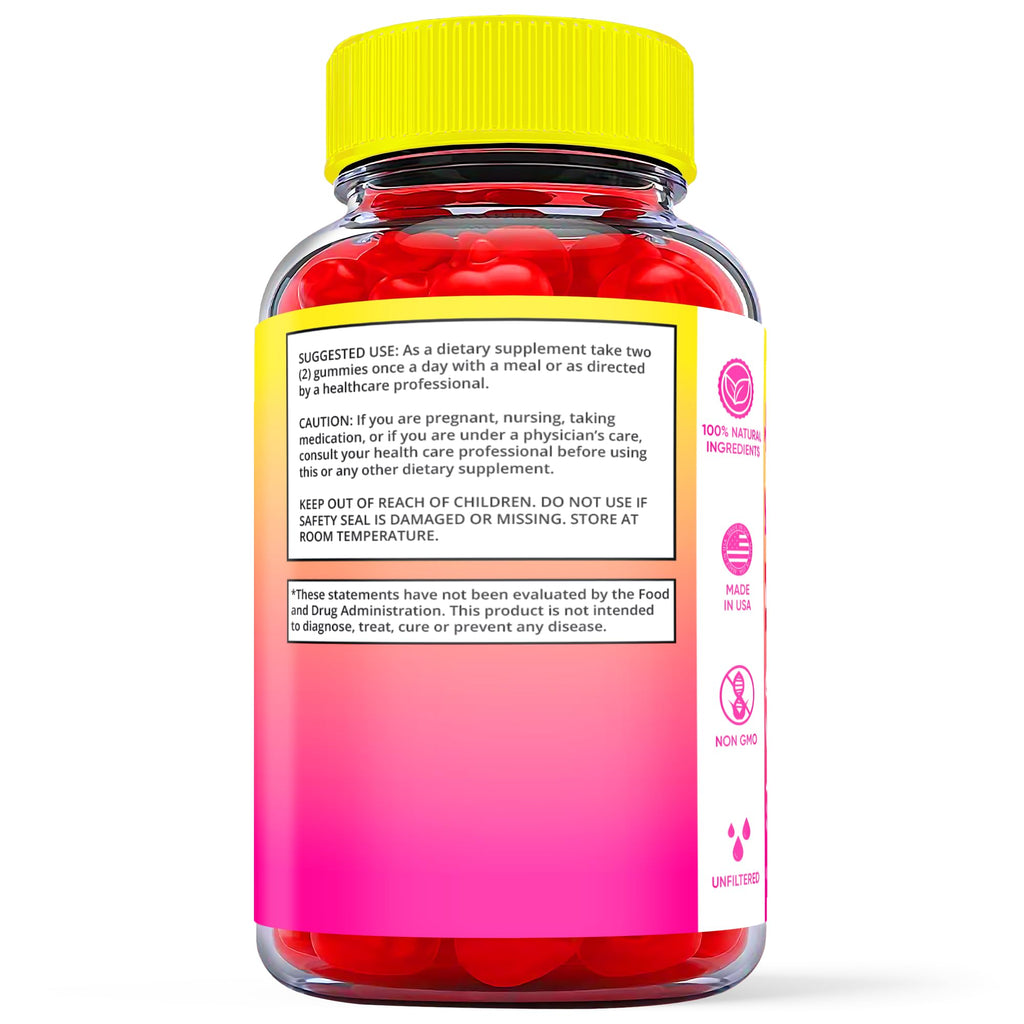 Keto ACV Gummies Advanced Weight Loss, ACV Supplement Work Fast Women Plus Men (2 Pack)