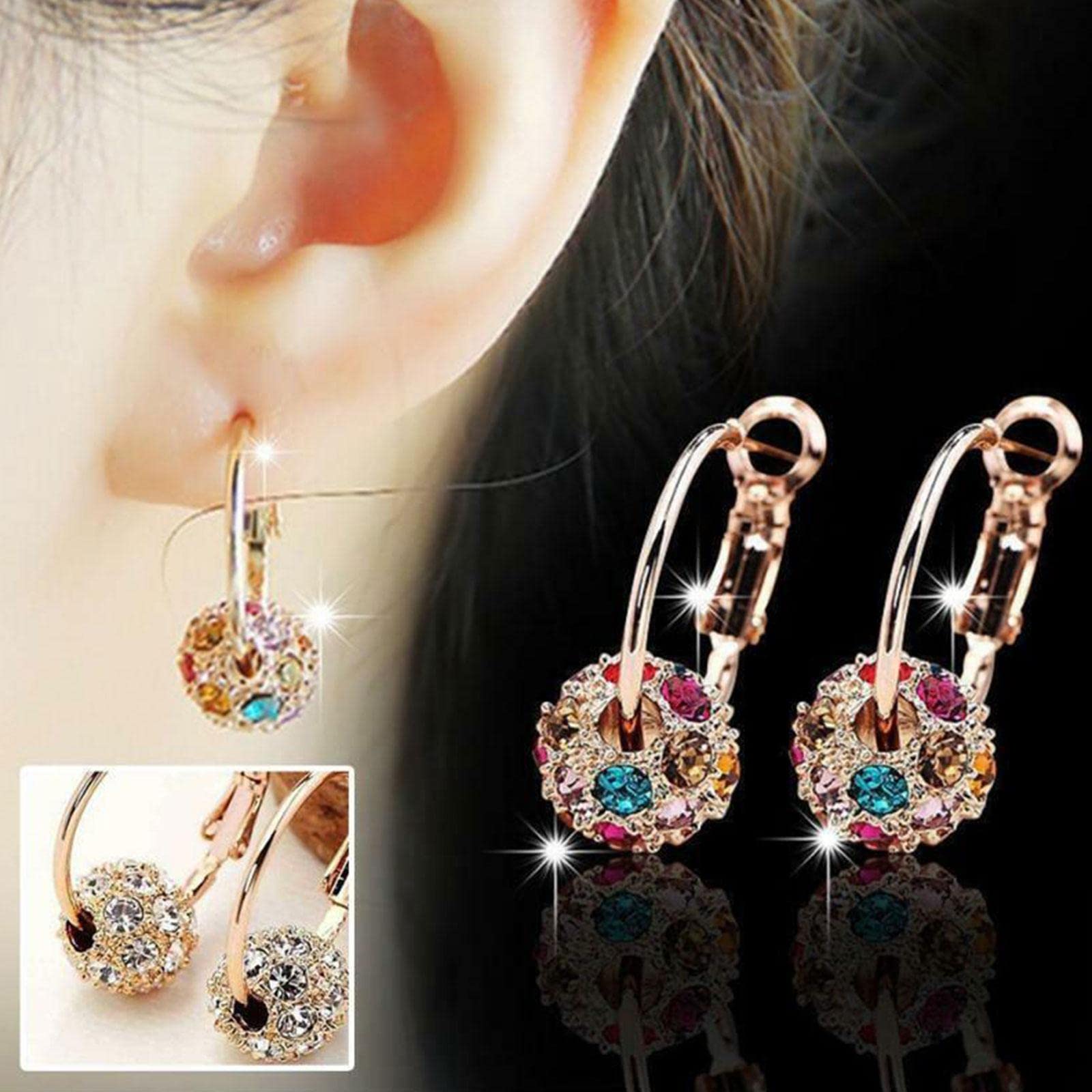 1 Pair Slimming Earrings, Weight Loss Earrings, Burning Fat Health Jewelry for Women Girls