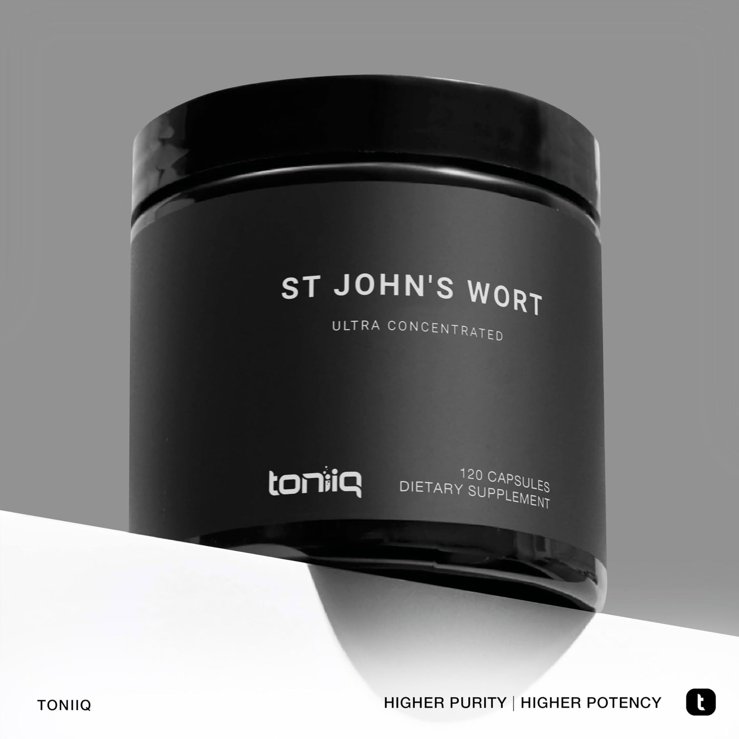 1,000mg Ultra High Strength St. John's Wort Capsules (Non-GMO) - 7X Concentrated