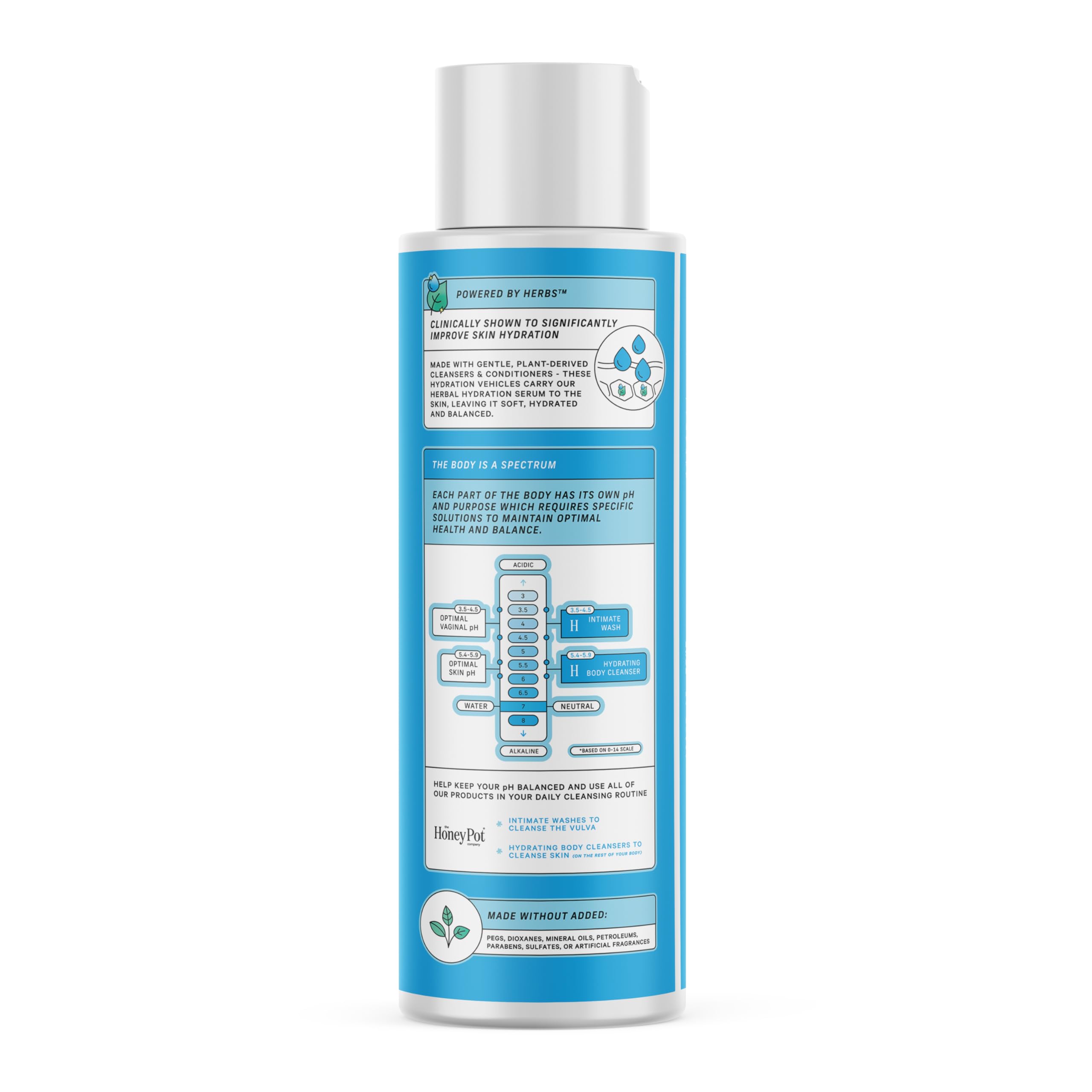 The Honey Pot Company - Body Wash for Women - Coconut Shea Hydrating Body Cleanser The Honey Pot Company