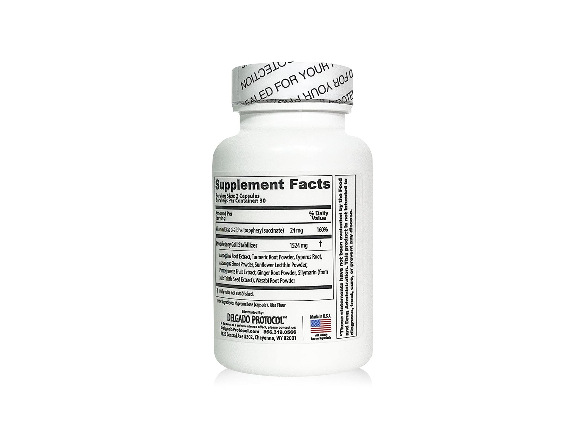 Liv D-Tox - 60 Capsules - Liver Detox and Cleanse Support Health Supplement, with Turmeric The Delgado Protocol for Health