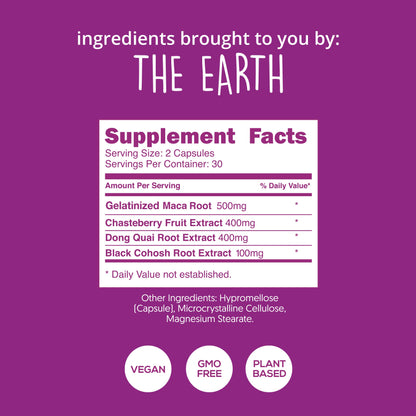 Happy Healthy Hippie Motherhood Bundle (2-Pack) - Go with The Flow Hormone Balance Supplement