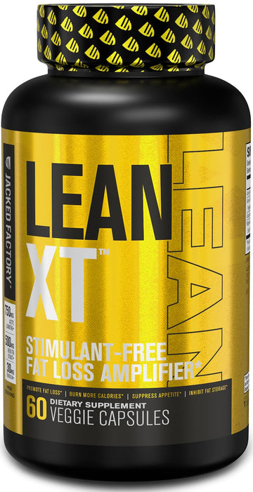 Lean-XT Caffeine Free Fat Burner - Non Stim Weight Loss Supplement, Appetite Suppressant