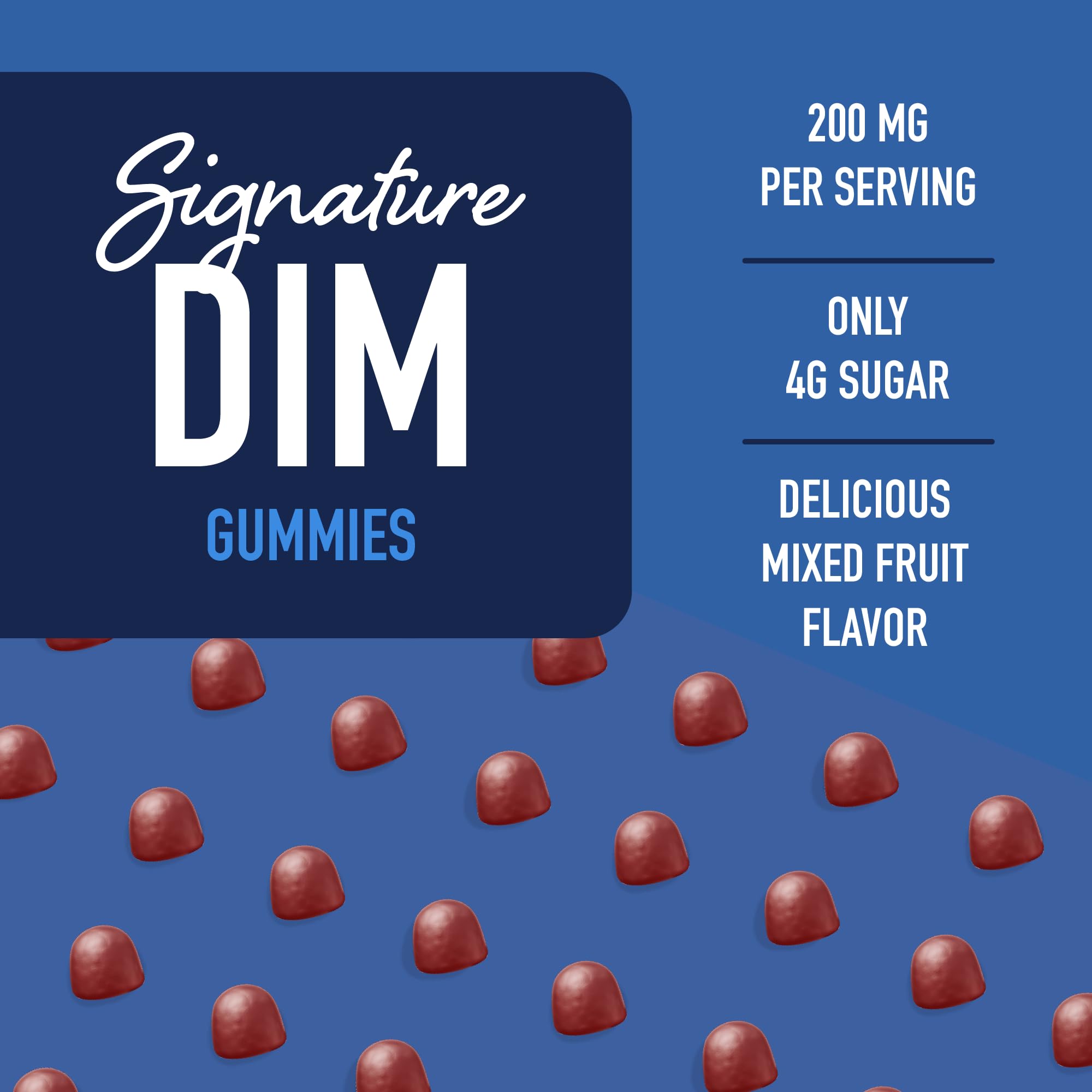 DIM Gummies | 200mg | Hormone Balance Gummies for PMS, Menopause, Hormonal Acne & More SMNutrition