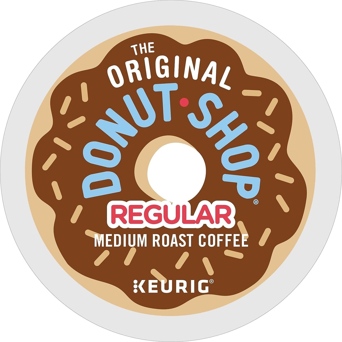 The Original Donut Shop Regular Keurig Single-Serve K-Cup Pods, Medium Roast Coffee