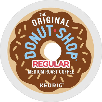 The Original Donut Shop Regular Keurig Single-Serve K-Cup Pods, Medium Roast Coffee
