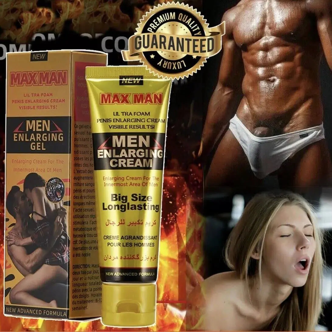 Male Enlargemenet Cream, Men Private Part Enalrgement Essential Cream Men's Energy Screum Larger FunDiscount shop