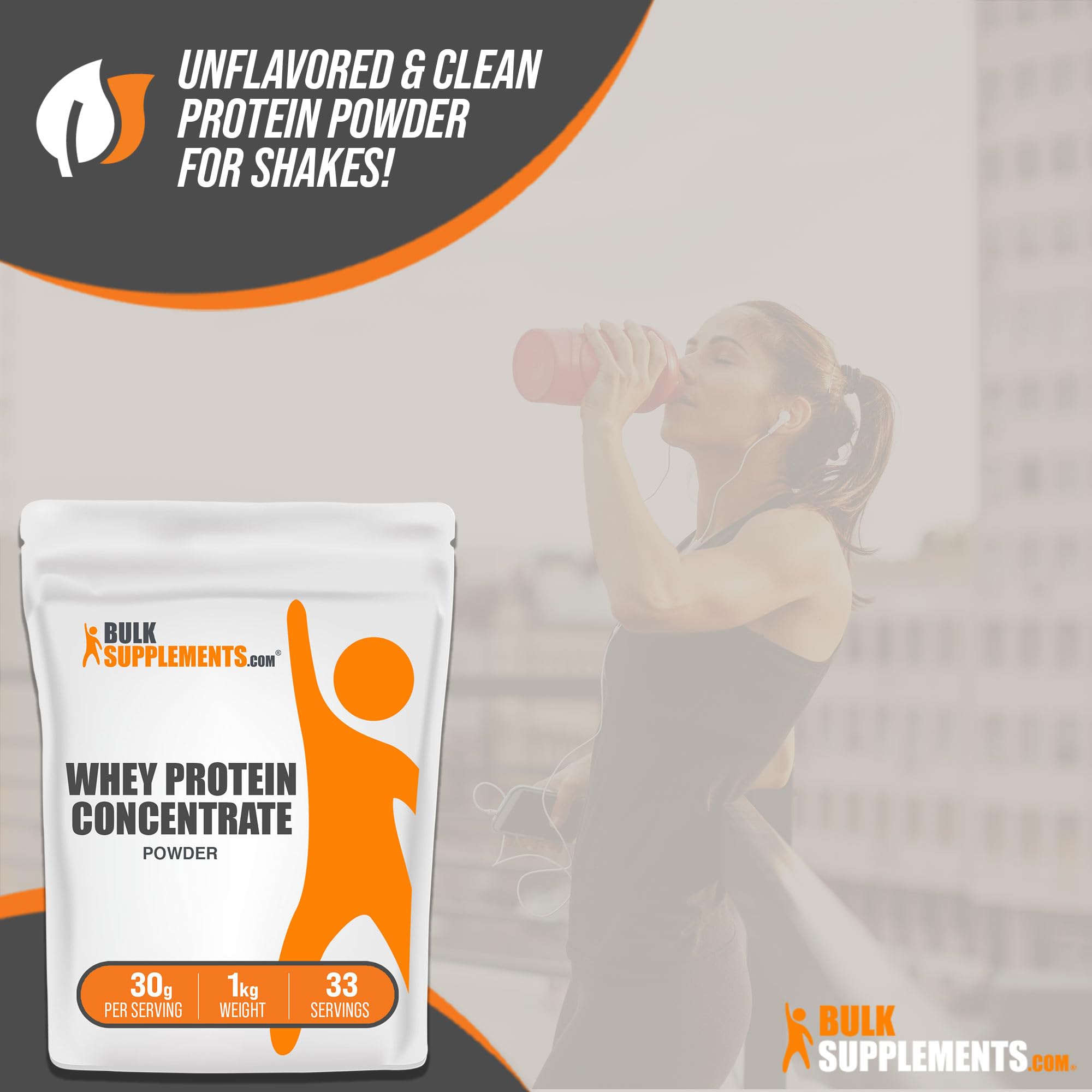 BulkSupplements.com Whey Protein Concentrate - Whey Protein Powder - Protein Powder BULKSUPPLEMENTS.COM