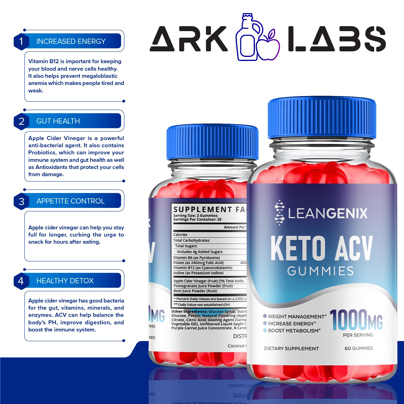 Leangenix Keto ACV Gummies, Leangenix Keto ACV Gummies Advanced Weight Loss 1000MG