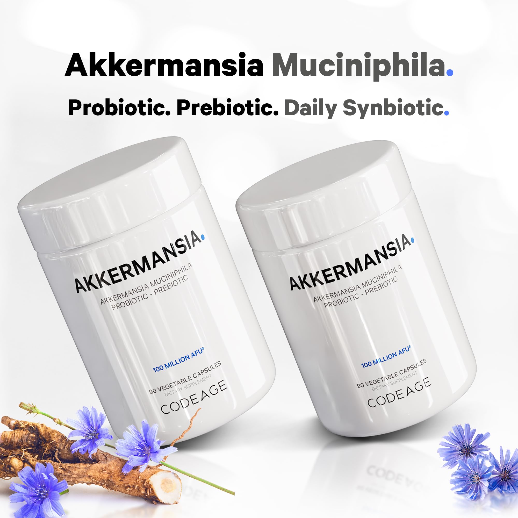 Codeage Akkermansia Muciniphila Probiotic Supplement - 3-Month Supply of Akkermansia Codeage