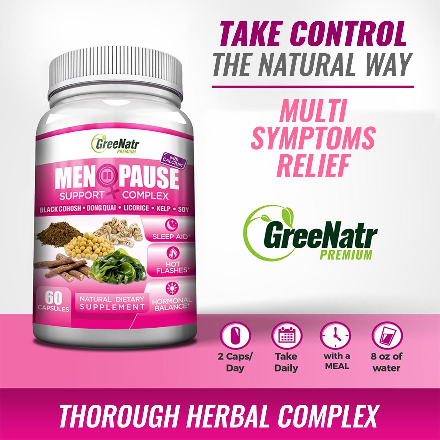 GreeNatr Energy Boost Plus Menopause Support Bundle