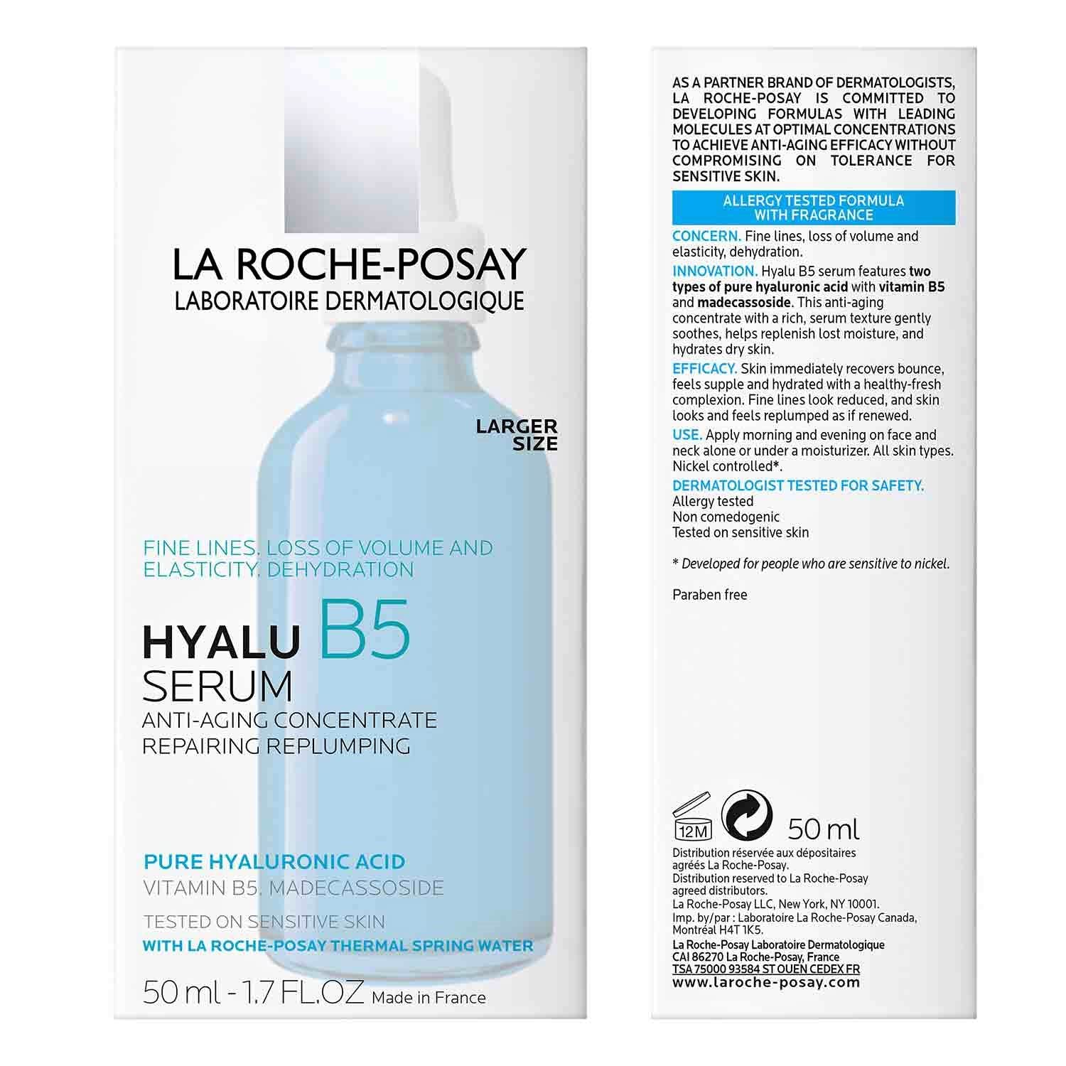 La Roche-Posay Hyalu B5 Pure Hyaluronic Acid Serum for Face