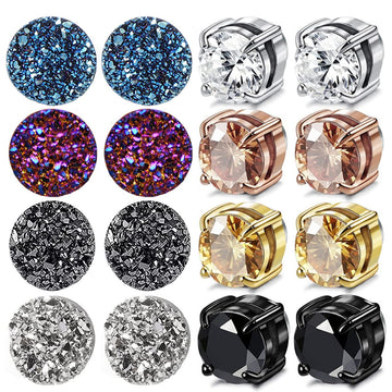 Ear Allure Magnetic Earrings, EarAllure Magnetic Earrings, Non Piercing Magnetic Acupressure