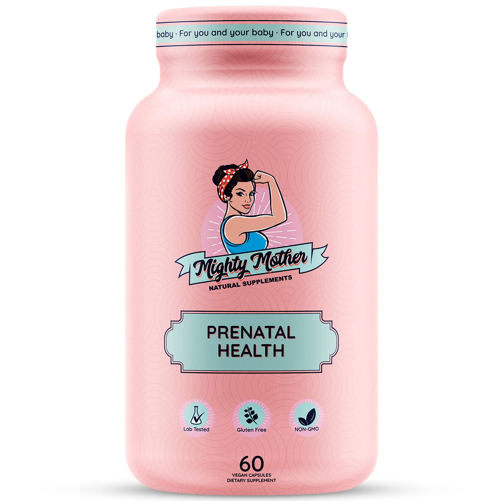 Mighty Mother Conception Fertility Prenatal Vitamins with, Iron, Folic Acid, Zinc, Biotin, Vitamin C