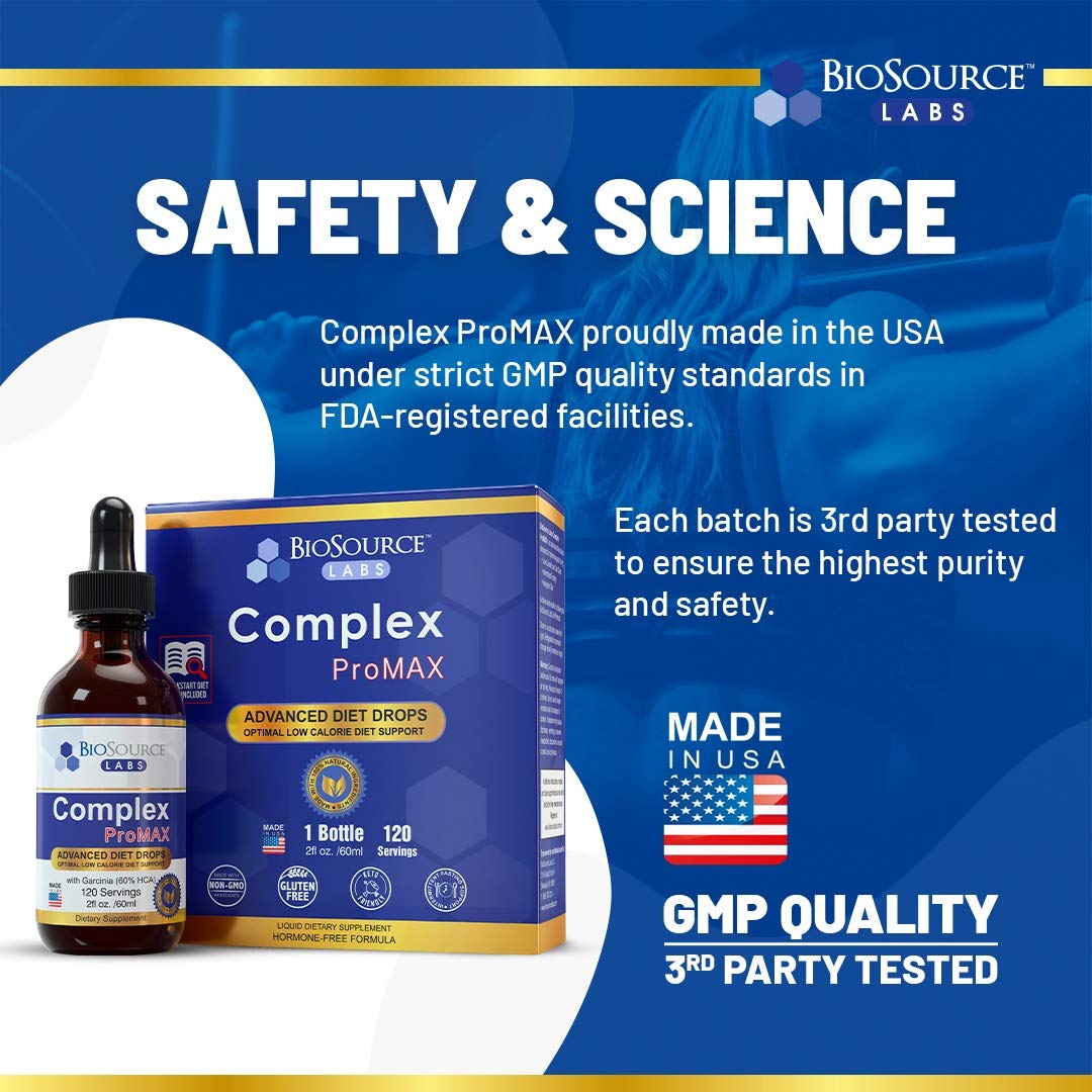 BioSource Labs Complex ProMAX Premium Diet Drops (2 x 2 oz Bottle) BioSource Labs