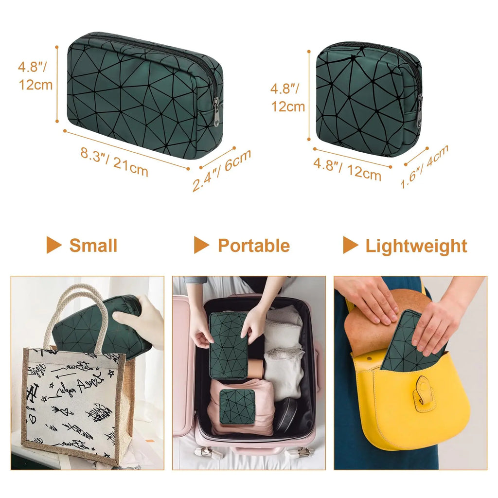 Likesing Sanitary Napkin Storage Bag, Leather First Period Kit for Girls 9-12, Portable Tampon Menstrual Likesing