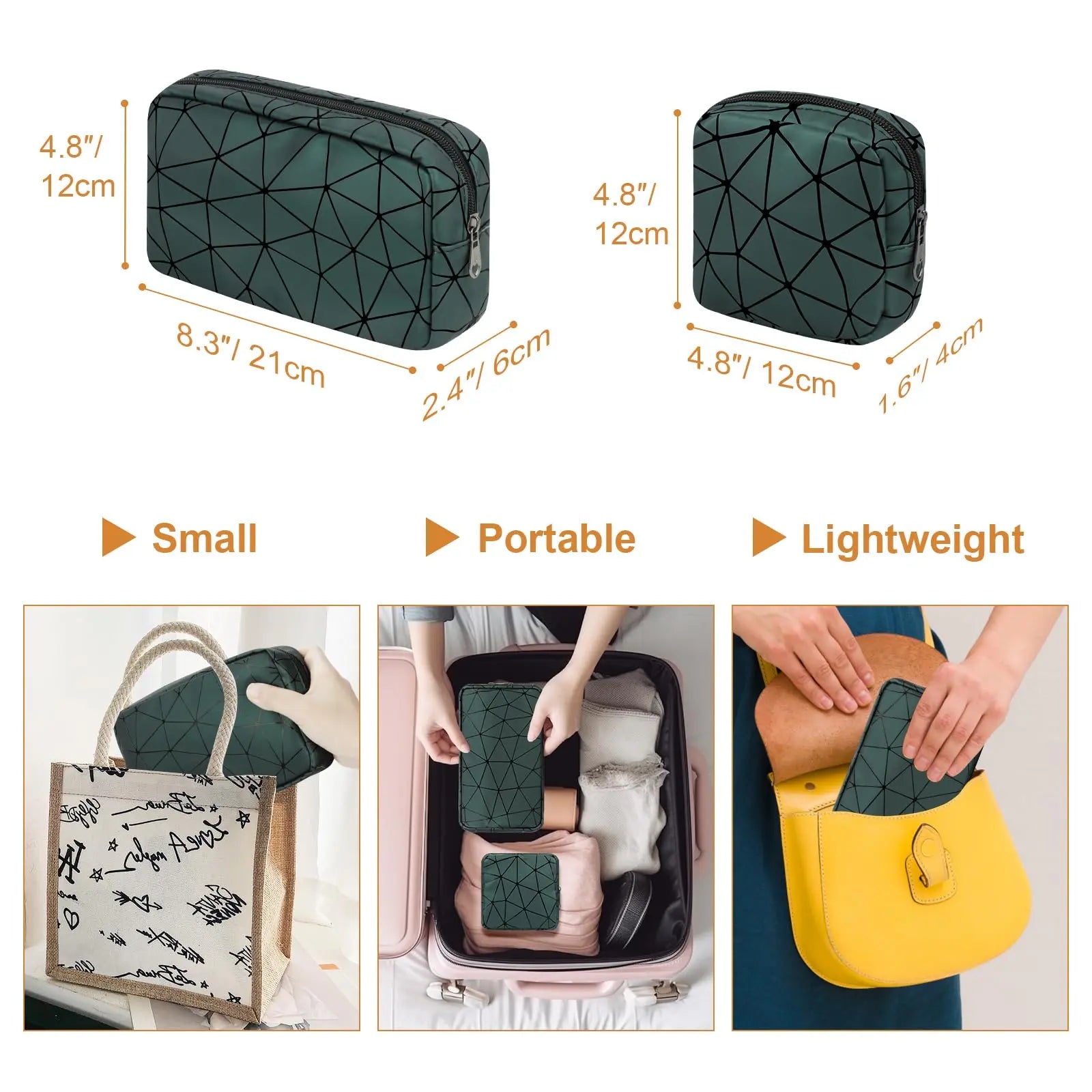 Likesing Sanitary Napkin Storage Bag, Leather First Period Kit for Girls 9-12, Portable Tampon Menstrual Likesing