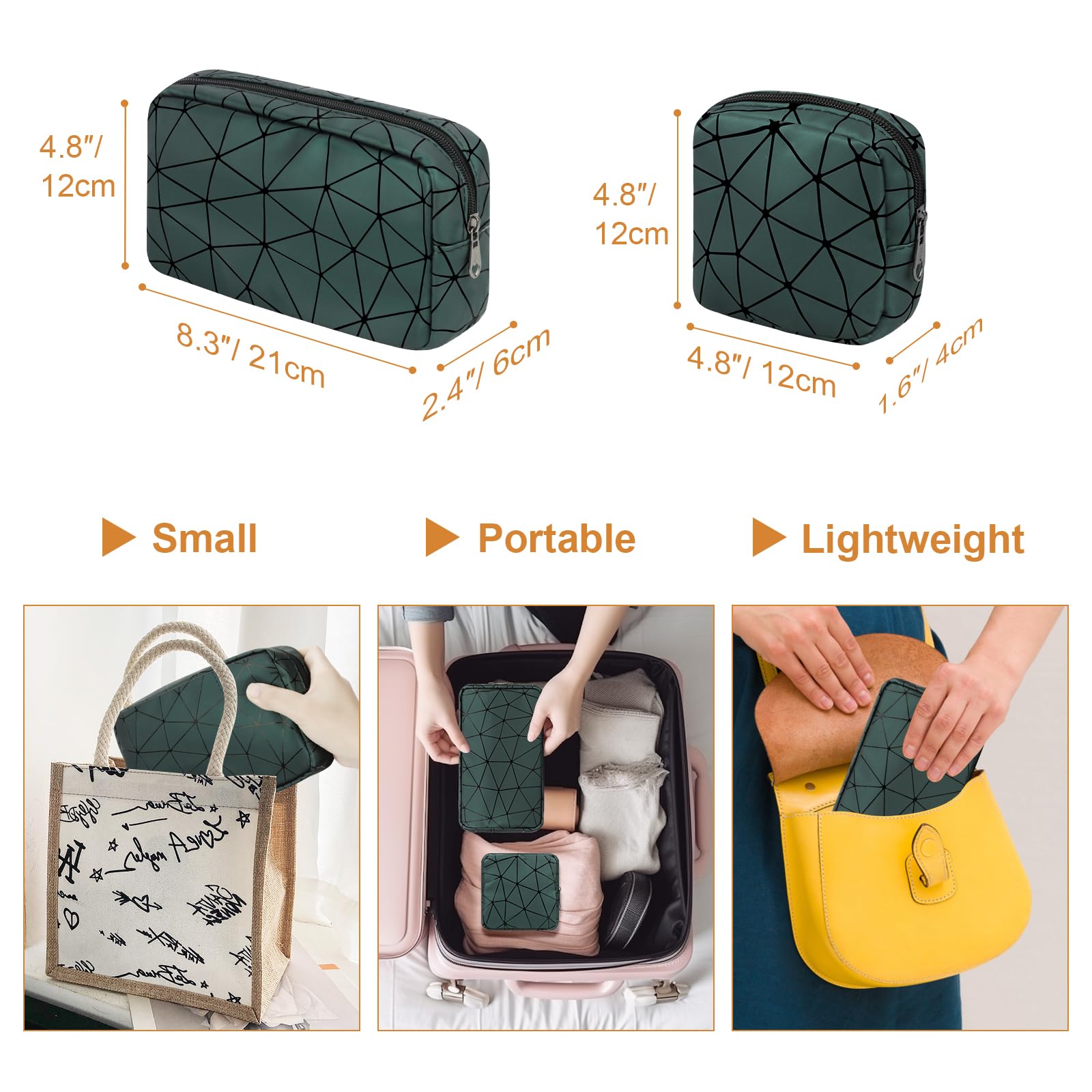 Likesing Sanitary Napkin Storage Bag, Leather First Period Kit for Girls 9-12, Portable Tampon Menstrual Likesing