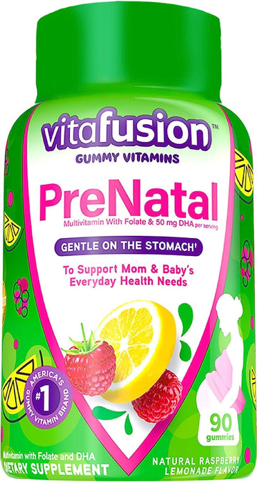 vitafusion PreNatal 90 Count Pregnancy Vitamins for Women Gummy Vitamins