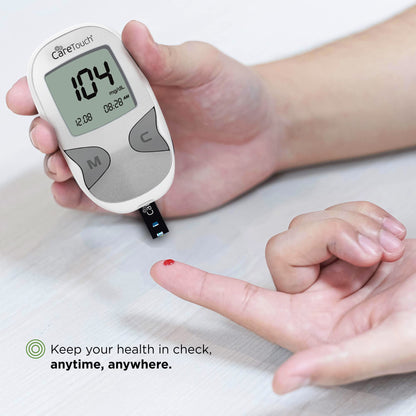 Care Touch Blood Glucose Meter Kit - Diabetes Testing Kit with Glucometer