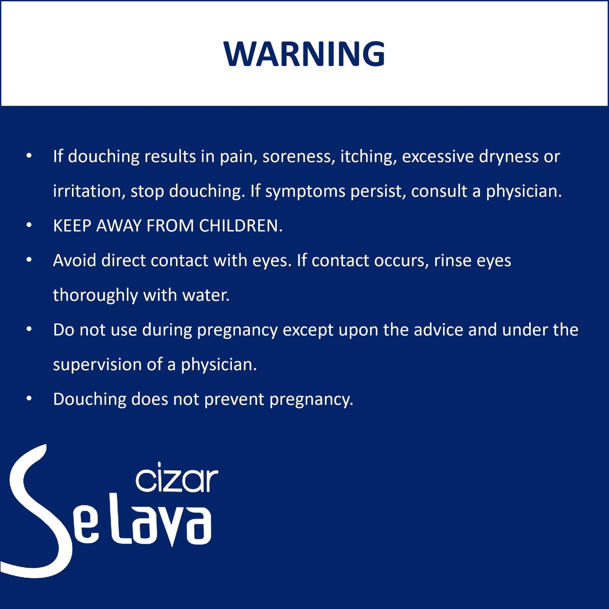 Cizar - Selava, Feminine Wash 15ml 7ea, Gynecologists Developed, Preservative-Free Cizar