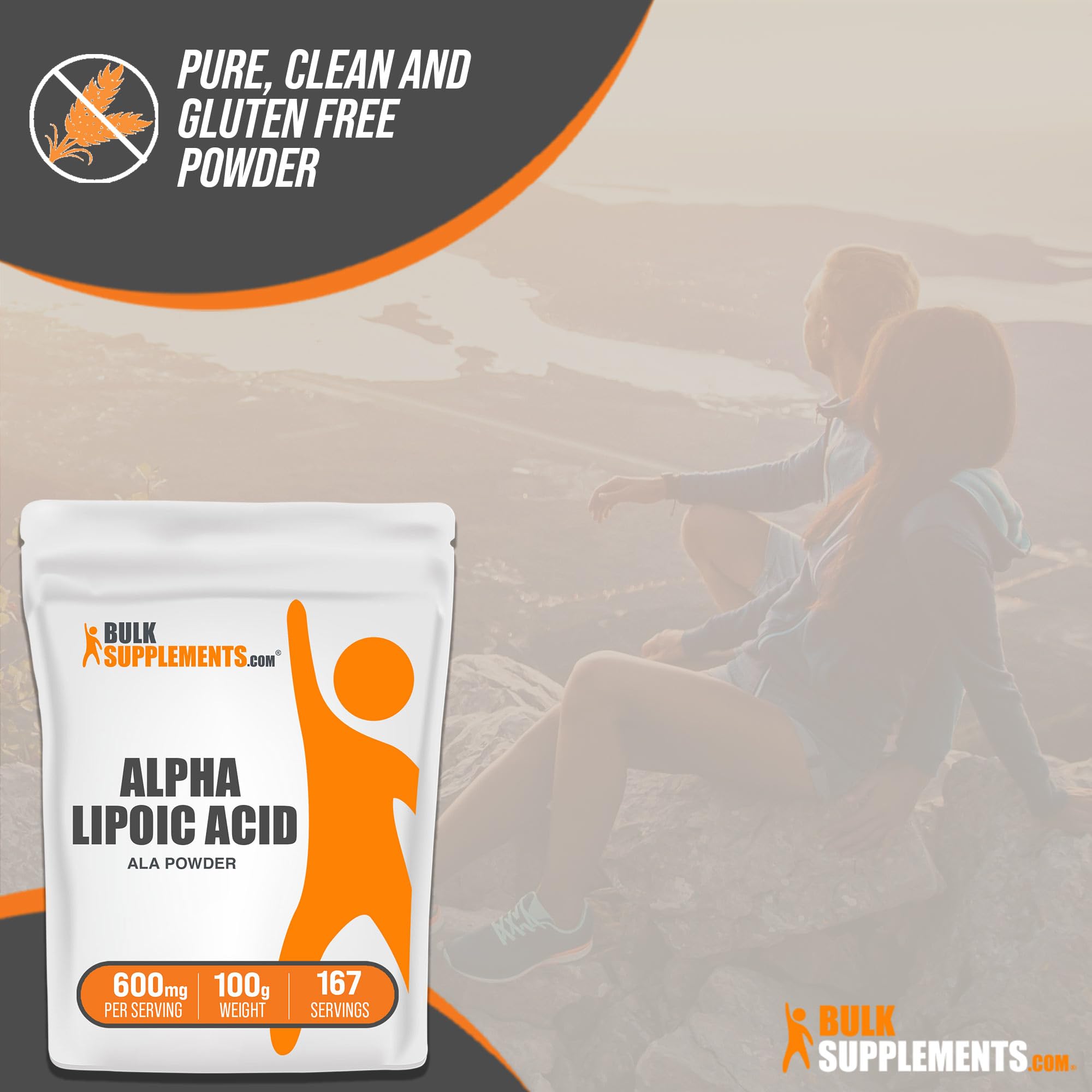 BULKSUPPLEMENTS.COM Alpha Lipoic Acid Powder - ALA Supplement, Alpha Lipoic BULKSUPPLEMENTS.COM