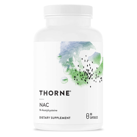 Thorne NAC - N-Acetylcysteine - 500mg - Supports Respiratory Health and Immune 