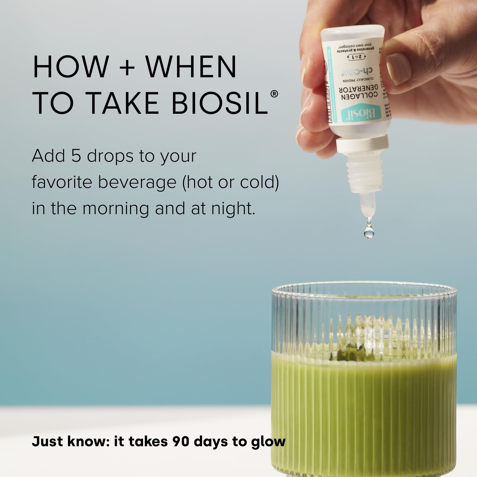Biosil Collagen Generator - 30 mL Drops - with Patented ch-OSA Complex BioSil