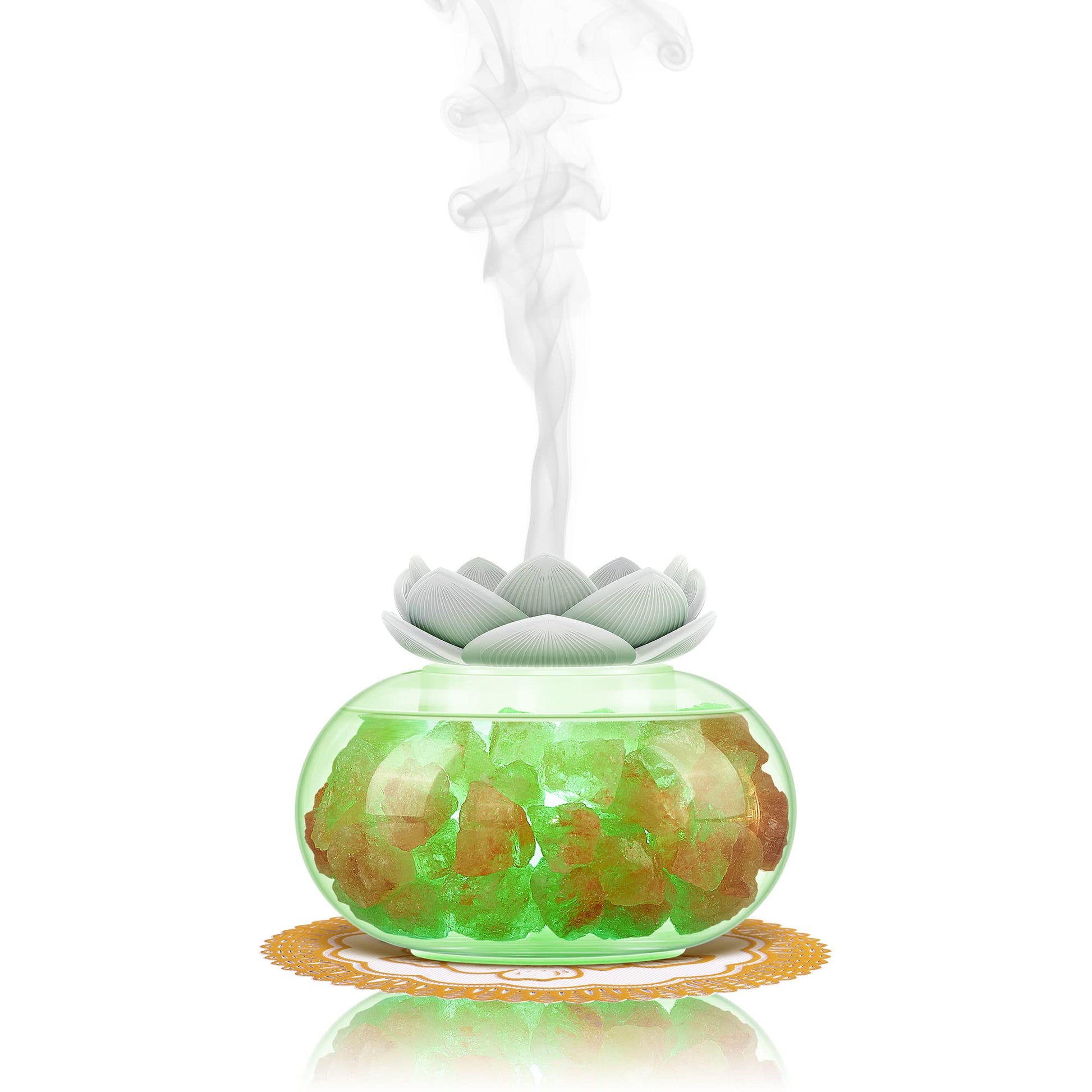 Essential Oil Diffusers Aromatherapy Diffuser: YeeQue Salt Lamp Diffuser for Home Bedroom Office YeeQue