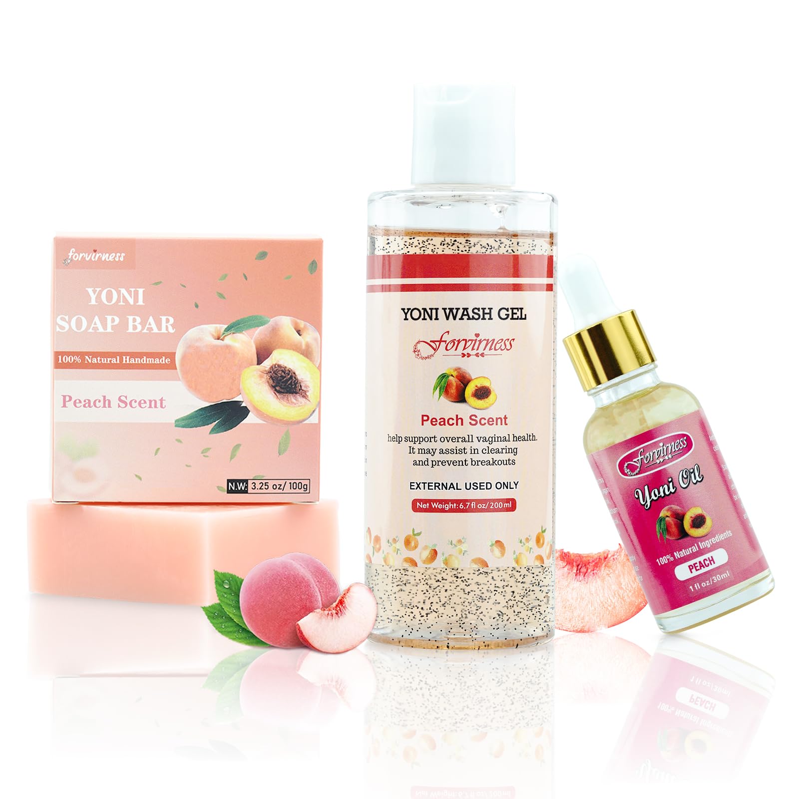 Yoni Wash Yoni Oil Yoni Bar Soap for Women ph Balance, Feminine Wash for Women Remove Odor 