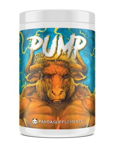 Underground Bio Labs Panda Supps Pump: Stimulant-Free Pre-Workout, No-Clump Formula