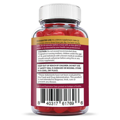 Justified Laboratories (10 Pack) Great Results Keto ACV Gummies 1000MG