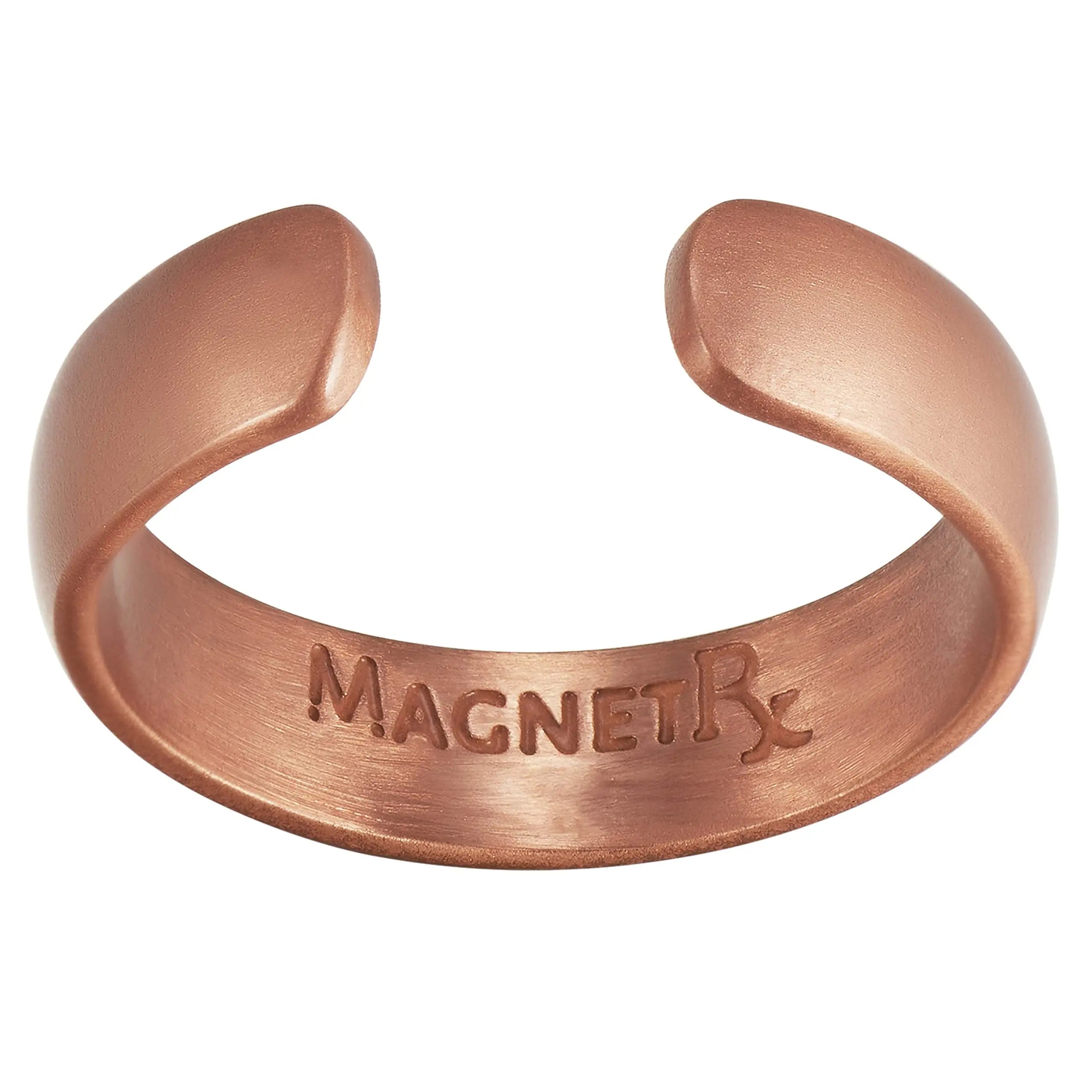 MagnetRX® Magnetic Copper Ring – Elegant Magnetic Rings – Copper Rings for Women & Men MagnetRX