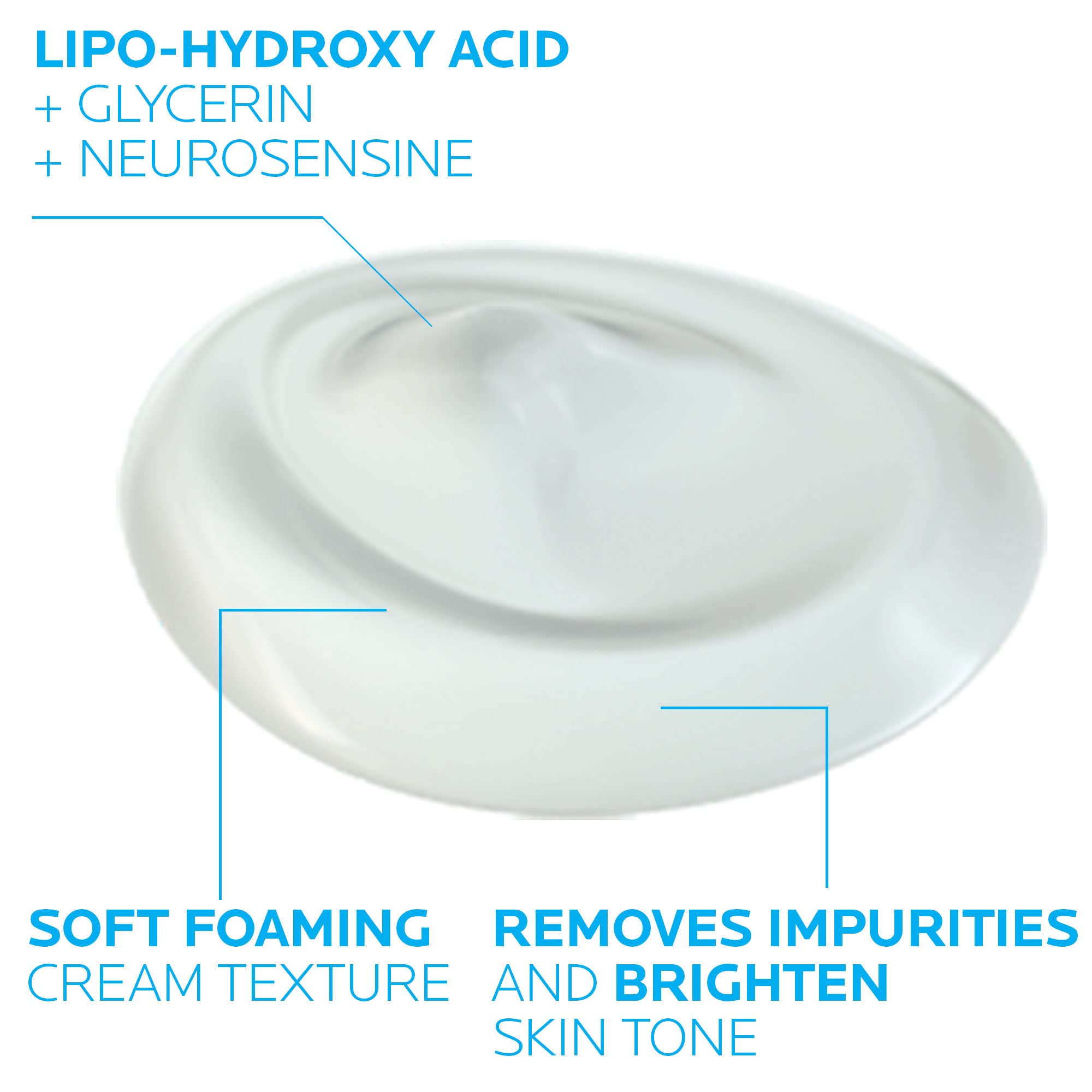 La Roche-Posay Pigmentclar Brightening Face Cleanser, Exfoliating Face La Roche-Posay